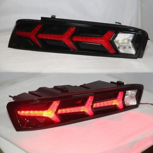 1 Pair LED Taillight Assembly For Toyota Camaro 2016 2017 2018 Year Rear Lamp Back Light Tail light