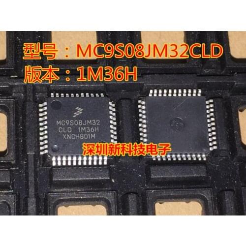 1pc MC9S08JM32CLD 1M36H QFP44 IC chip transponder for car automotive repair