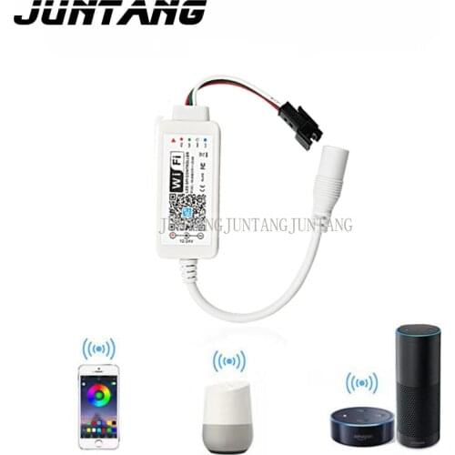 2pcs WIFI Symphony Smart Voice APP Controller led controller light strip control soft light bar controller LED dimmer