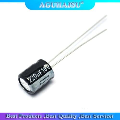 20pcs 16V Aluminum Electrolytic Capacitor 10UF 22UF 33UF 47UF 100UF 220UF 470UF 680UF 1000UF 2200UF 3300UF 4700UF 6800UF 22000UF