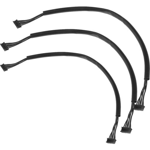 3pcs 1/10 Scale RC Model Vehicle Brushless ESC Motor Hall Sensor Cable 200mm