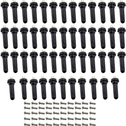 50 Wheel Rim TPMS Tire Pressure Sensor Tire Valve Stem for Chevy Aveo 2007-2011