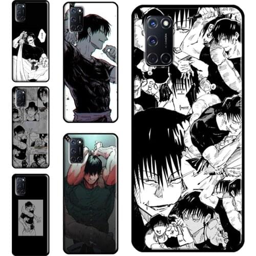 Toji Fushiguro Jujutsu Kaisen Anime Case For OPPO A15 A83 A91 A93 A31 A53 A5 A9 2020 A52 A72 A1K A3S A5S Reno2 Z F5 F7 Cover