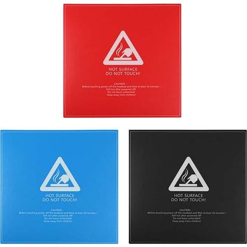 Printed Hot Bed Surface Sticker Heat Paper Protective Film for MK2B/3 Wanhao i3 Anet A8 A6 3D Printer Accessories