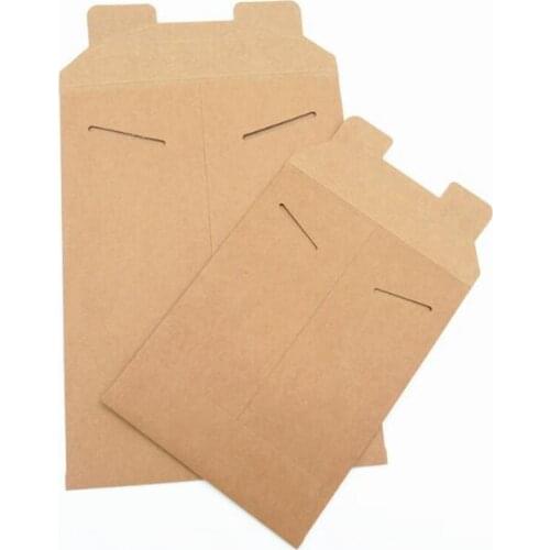 Brown Kraft Paper A5/A4 Document Holder File Storage Bag Pocket Envelope Office Supply Pouch