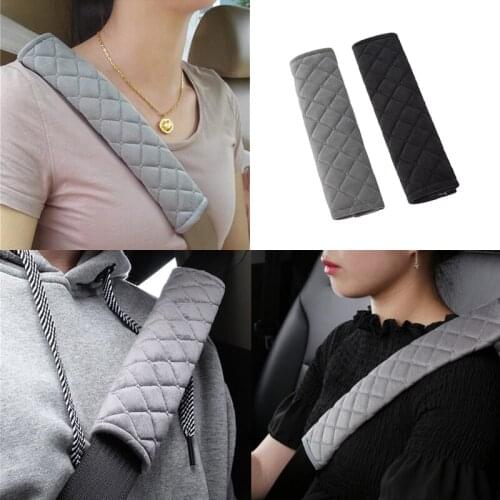 Car Safety Belt Car Seat Belt Cover Shoulder Protector Pad For KIA RIO K2 K3 K5 Ceed Sportage Sorento Soul Optima
