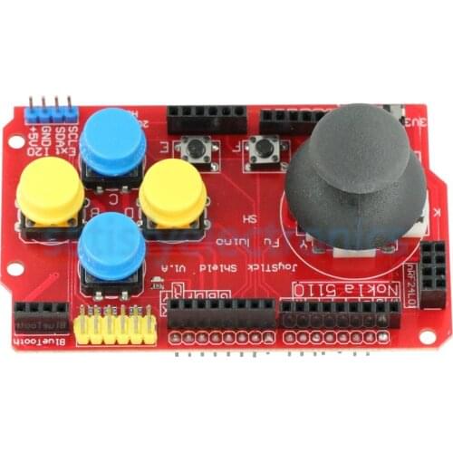Joystick Shield for Arduino Expansion Board Analog Keyboard and Mouse Function Joystick Shield