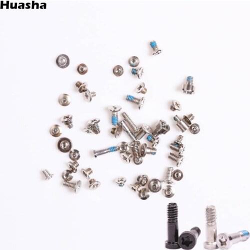 1Pack Screws Full Screw Set For iPhone 5 5G 5C 5S With Bottom Dock Connector Five Star Pentalobe Screws Repair Parts