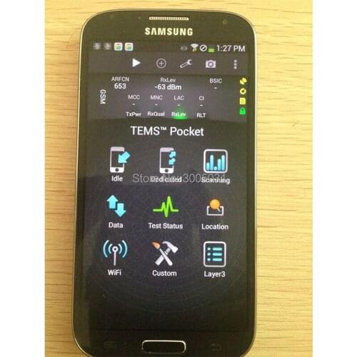 S3 I9305 tems pocket 13.X handset + LTE FDD cat3 testing +Free Shipping dhl & ems