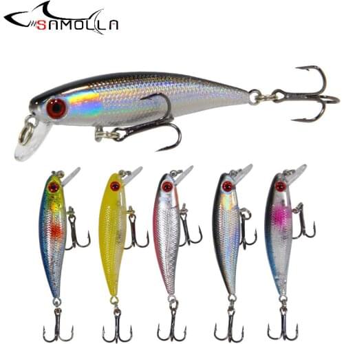 Fishing Lure Minnow Sinking Weights 4.3g Bass Fishing Lures 2019 Articulos De Pesca Isca Artificial Salt Water Lures