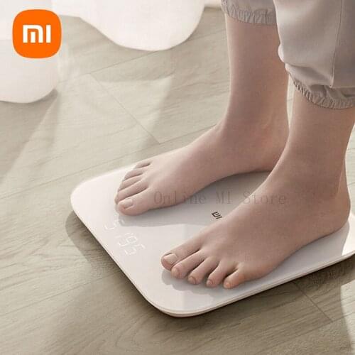 Xiaomi 2.0 Intelligent bluetooth Body Fat Scale Smart APP Control Precision Weight Scale LED Display Fitness Yoga Tools Scale