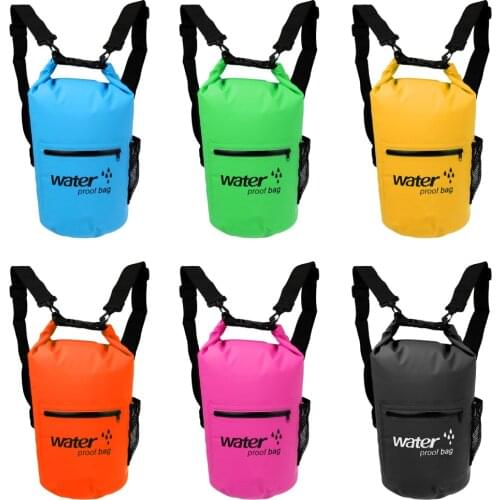 Outdoor Sports 10/20L PVC Waterproof Dry Bag Swim Rafting Kayaking Sailing Canoe Backpack for Camping Fishing Boat Accessories