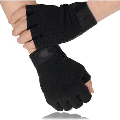 Tactical Half Finger Gloves Male Fitness Fighting Army Fan Anti-skid Riding
