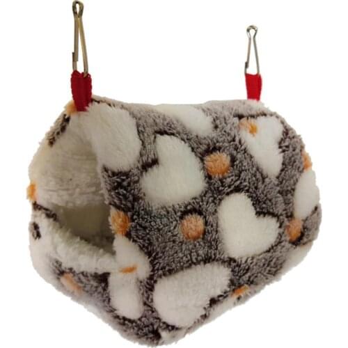 Hamster Squirrel Warm House Guinea Pig Nest Small Animal Pet Bed Sleeping Bag jaulas para pájaros