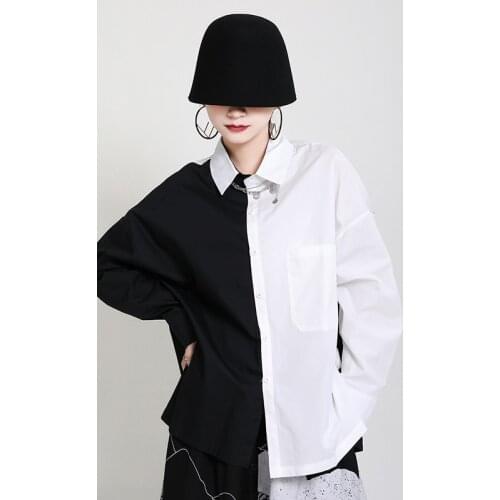 Y Demo Womens Black Shirts