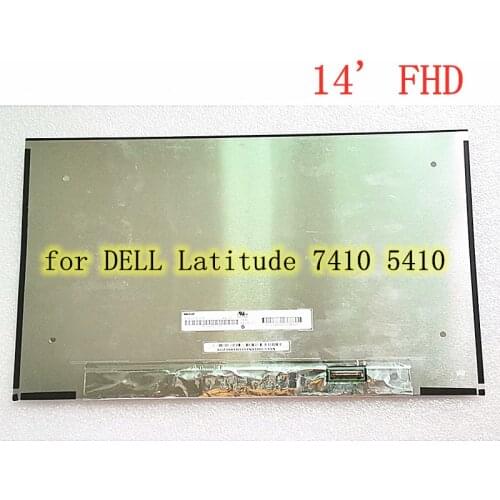 For DELL Latitude 7410 5410 Notebook LCD display screen 14 inch FHD 30Pin EDP 1920X1080 IPS