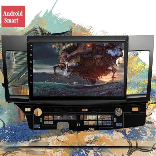 6+128G Android 10.0 For Mitsubishi Lancer 10 2007 - 2013-2020 Car Radio Multimedia Video Player Navigation GPS 2 din dvd 4G LTE
