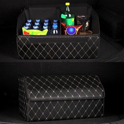 Car Accessories Foldable Car Trunk Organizer Storage Bag Box Case Container Vehicle Accessories автомобильные товары