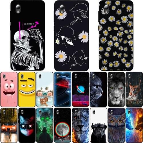For ZTE Blade A31 Lite Case Wolf Silicon TPU Fundas for Blade A31 Lite Cat Animal Shell Bag Housing Phone Cases