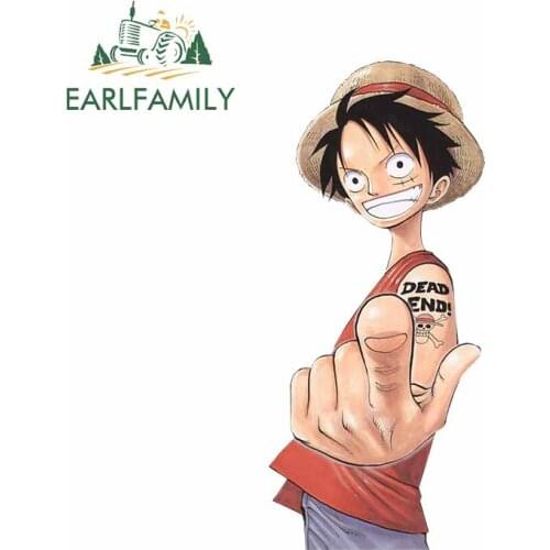 EARLFAMILY 13cm x 6cm For One Piece Fine Decal DIY Sunscreen Car Stickers Air Conditioner Repair Creative Vinyl Material Decor