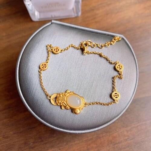 FEIWEINI Golden Bracelets
