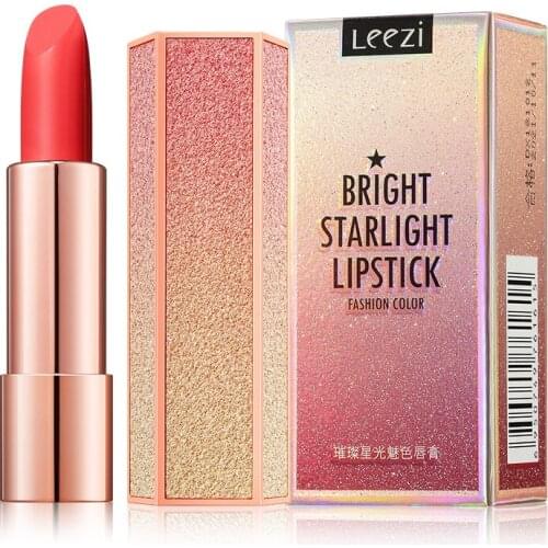 Leezi Sky Aurora Matte Lipstick Waterproof Liptint Makeup Long Stay Lasting Moisturizing Not Easy to Decolorize Liquid