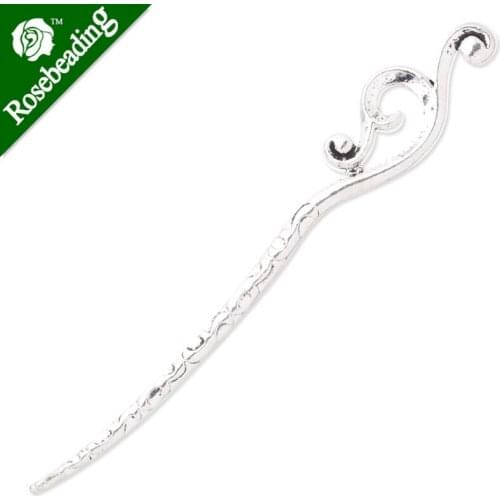 22x156mm Antique Silver Hair Stick,Metal Hair Stick, Hair Accessories,Hair Sticks Hairpin,10PCS/lot-C3889