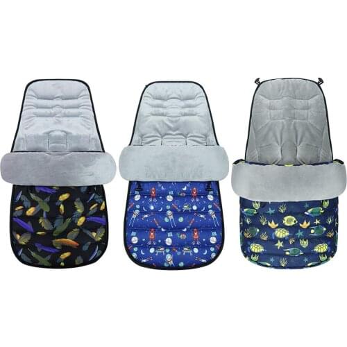 Universal Stroller Sleeping Bag Windproof Footmuff Bunting Bag Baby Sleeping Bag Winter Infant Warm Sack Baby Stroller Bag