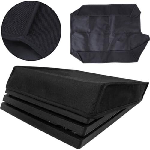 Slim Console Soft Dust Proof Cover For PS4 Sleeve For Place DustProof Case Easy Access Cable Port My14 21 Dropshipping