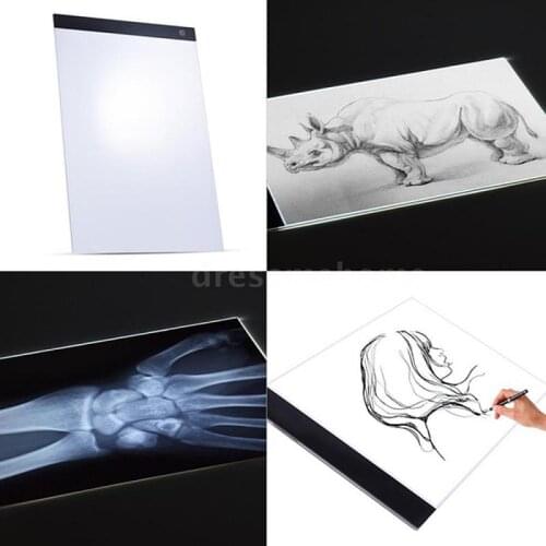 Three Level Dimmable Led Light Copy Pad Drawing Board Tracing Copy Table Eye Protection Kids Painting Creative Educational Toys