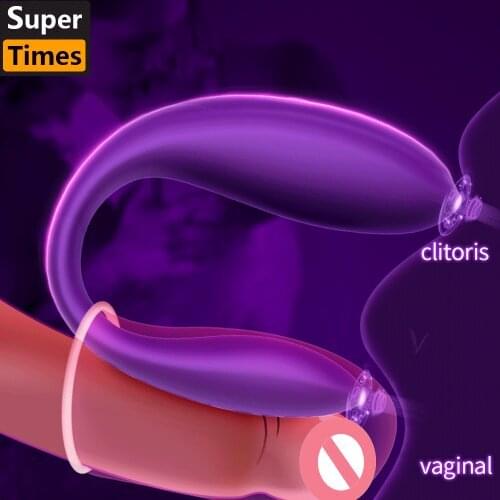 Remote Control Vibrating Egg U-Shaped Clitoris Stimulator Vibrators Wireless Masturbation Anal Sex Machine Female Vagina Toys
