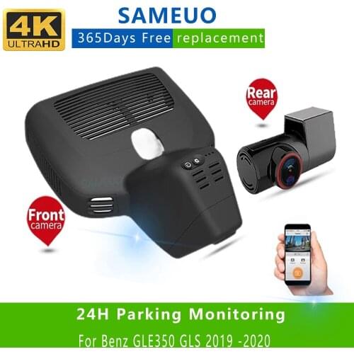 Dashcam Video Recordercar Dvr Wifi Dual Lens Dash Cam Night Vision For Benz GLE350 GLS 2019 -2020 Low Configuration