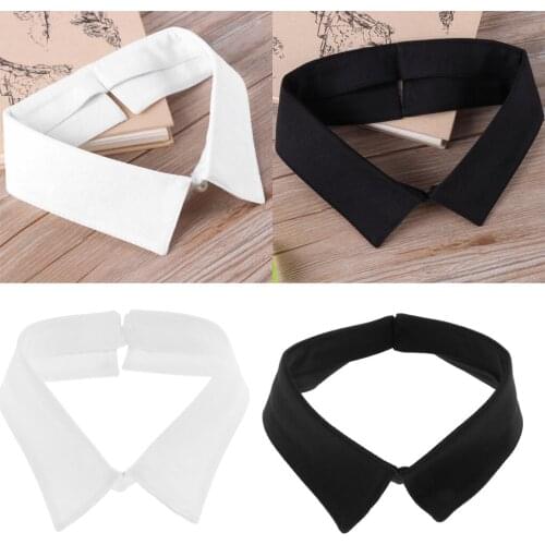 Peter Pan Mock Collar Detachable Mock Collar Front Closure Mock Collar