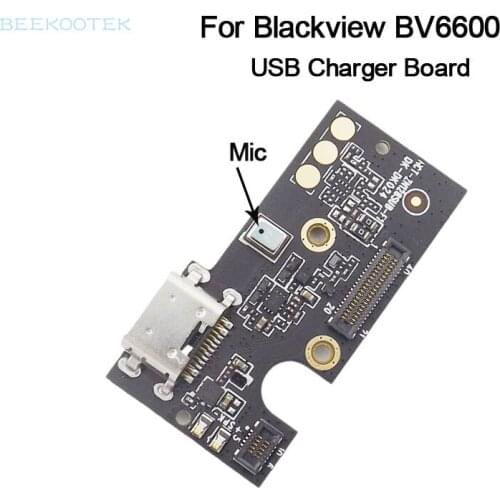 Original Blackview BV6600 USB Plug Charge Board with Mic accessory For Blackview BV6600 Helio A25 5.7inch Android 10 Smartphone