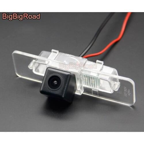 BigBigRoad Car Rear View Backup Parking CCD Camera For Subaru Legacy 2007 2008 2009 2010 2011 2012 Night Vision Waterproof