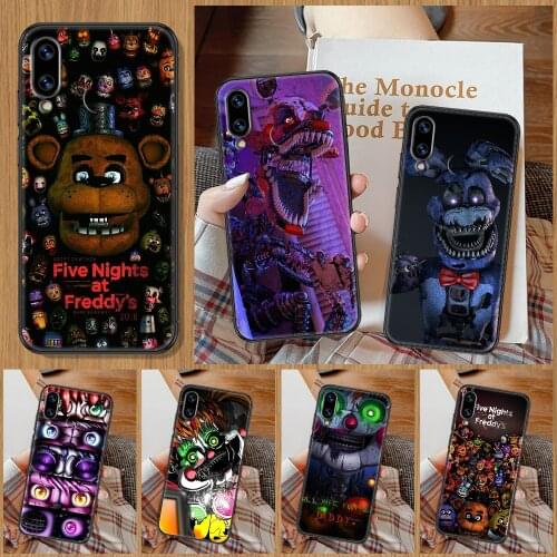 SFM Fnaf Animatronics Phone Case For Huawei Honor 6A 7A 7C 8A 8X 8 9 9X 10 10i 20 Lite Pro black pretty shell 3D prime tpu funda