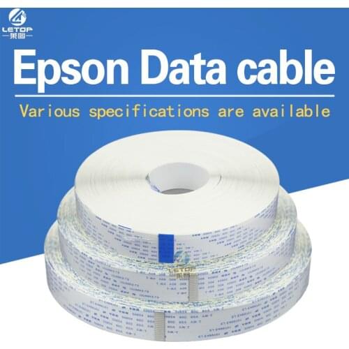 Crystaljet Printer Long Data Cable 14/16/18pin 6.1M pin same side