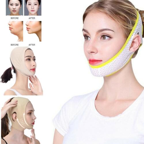6 Colors Face Slim V-Line Lift Up Cheek Chin Neck Thin Belt Strap Beauty Delicate Physical Bandage Facial Tools