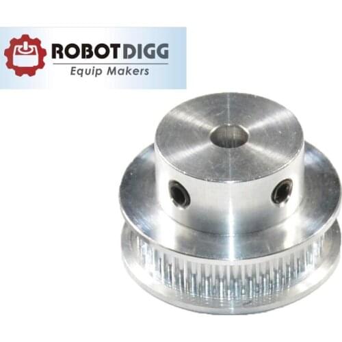 GT2/2GT Timing Pulley, 40 teeth, 5mm bore for 6mm width belt, GT2-40T-5B-6