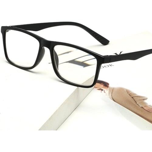 Classic Retro Reading Glasses TR90 Frame Men Women Hyperopia Eyeglasses With Lens Plus +1.0 To +2.5