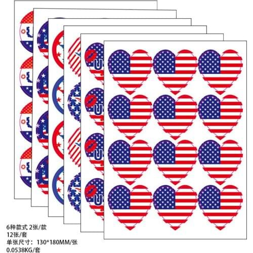 American Election Stickers Independence Day Stickers 38mm round Stickers