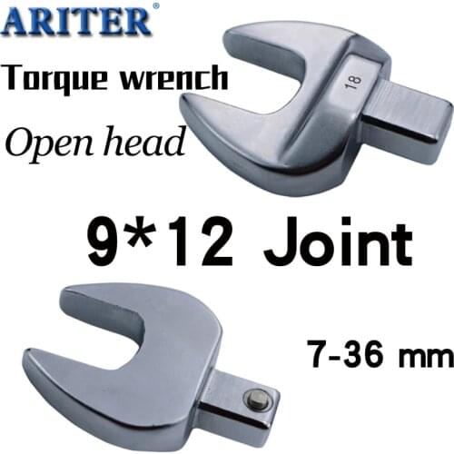 Torque wrench open head 9*12 joint open end torque wrench 7-36mm Free shipping