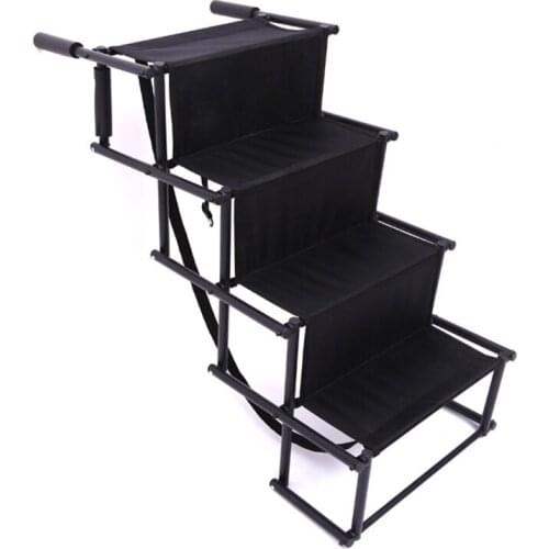 Car Pet Foldable Step Stairs Premium Quality Couch 2-in-1 Foldable Pet Steps for Small Dogs and Cats Stable Convenient