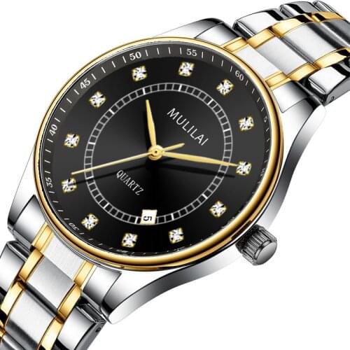 MULILAI Womens Silver Watch