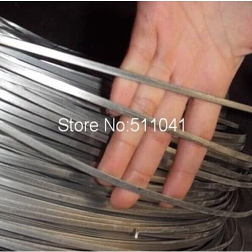 Nitinol shape memory alloy flat wire dia 2.1mm*0.7mm ,super elastic,Nitinol SMA Flat Wire for bra,1kg wholesale price