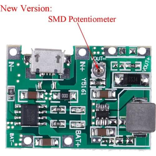 3.7V 4.2V Lithium Li-ion 18650 Battery Charger DC-DC Step Up Boost Charging Step-Up Board Module