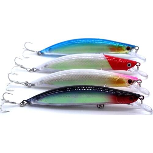 Lure fishing tackle lure bionic bait lure fishing lure minnow crankbait trout tackle 4pcs/lot 14cm/20g free shipping