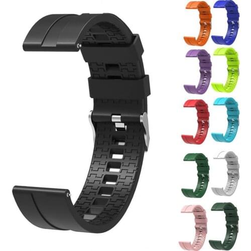Watches New Smart Watch silicone Wrist Band 20mm Strap For Huawei Watch Gt Series ремешок для часов