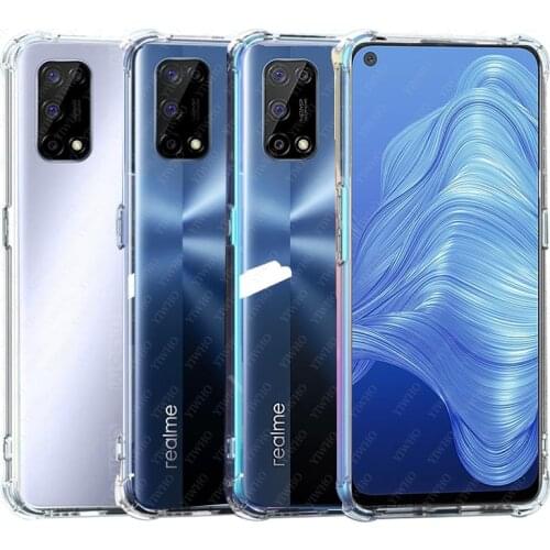 Silicone UltraThin Clear Soft Cover for Oppo Realme 7 5G TPU Back Phone Case on Realme 75G Realme7 5g RMX2111 6.5" Cases Covers