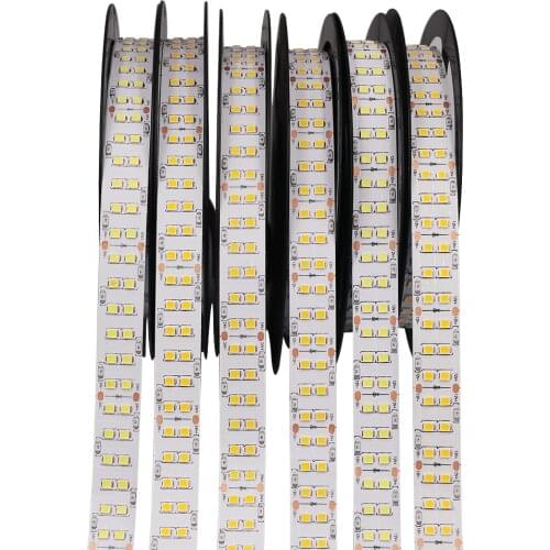 LED Strip DC 12V 24V 60 240LEDs/m Flexible LED Light Warm White /Natural White 2835 LED Strip 5m